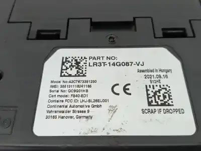 Second-hand car spare part electronic module for ford ranger (tke) 2.0 ecoblue 4x4 oem iam references lr3t14g087vj  