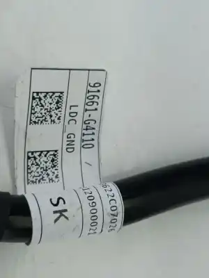 Second-hand car spare part wire for hyundai i30 ranchera familiar (pde) 1.0 t-gdi oem iam references 91661g4110  