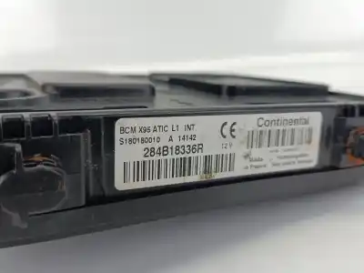 Second-hand car spare part body control unit for renault megane iii fastback (bz0/1_, b3_) 1.5 dci (bz1g, bz1w, bz0r) oem iam references 284b18336r  