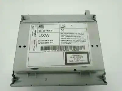 Second-hand car spare part audio system / radio cd for opel insignia a (g09) 2.0 cdti (68) oem iam references 453116246  