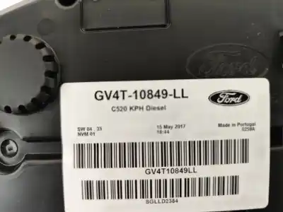 Автозапчастина б/у панель інструментів для ford kuga ii (dm2) 1.5 tdci посилання на oem iam gv4t10849ll  