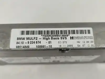Second-hand car spare part electronic module for bmw x1 (e84) xdrive 23 d oem iam references 84109224674  