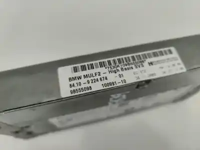 Peça sobressalente para automóvel em segunda mão módulo eletrônico por bmw x1 (e84) sdrive 20 d referências oem iam 84109224674  