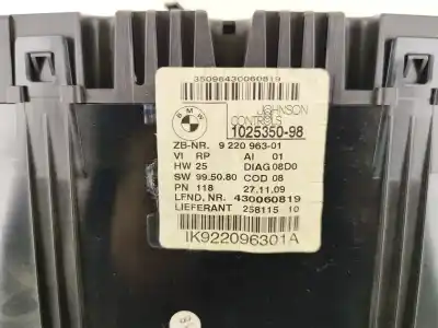Peça sobressalente para automóvel em segunda mão quadrante por bmw x1 (e84) sdrive 20 d referências oem iam 102535098  