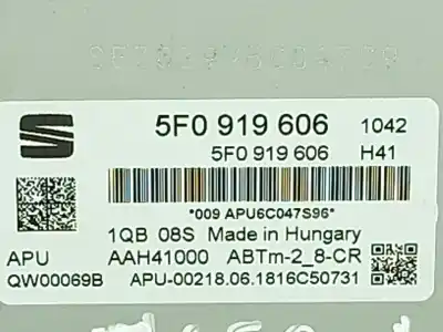 Автозапчасти б/у многофункциональный дисплей за seat leon st (5f8) 1.6 tdi ссылки oem iam 5f0919606  