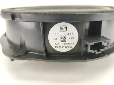 Автозапчастина б/у аудіо система / радіо cd для seat leon st (5f8) 1.6 tdi посилання на oem iam 5f0035415  