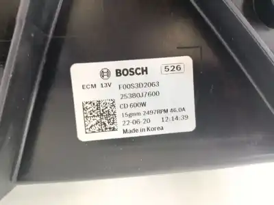 Автозапчастина б/у електро вентилятор для hyundai i30 (pde, pd, pden) 1.6 crdi посилання на oem iam 25380j7600  