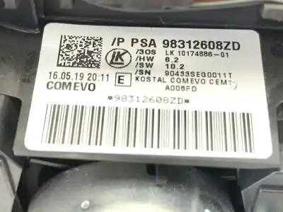 Автозапчасти б/у многофункциональное управление за peugeot 508 sw ii (fc_, fj_, f4_) 2.0 bluehdi 160 ссылки oem iam 98312608zd  