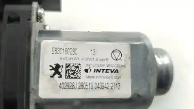 Автозапчасти б/у мотор стекла переднего правого за peugeot 508 sw ii (fc_, fj_, f4_) 2.0 bluehdi 160 ссылки oem iam 9830160280  