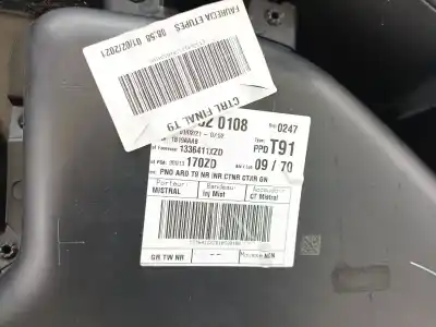 Автозапчастина б/у обликка задніх правіх дверей для peugeot 308 iii (fb_, fh_, fp_, f3_) bluehdi 130 (fbyhzl, fbyhzt) посилання на oem iam 1336411xzd  