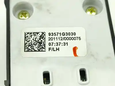 Автозапчастина б/у передні вікний вмикач для hyundai i30 (pde, pd, pden) 1.6 crdi посилання на oem iam 93571g3030pmp  