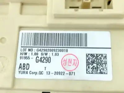 Автозапчастина б/у реле/запоперівник для hyundai i30 (pde, pd, pden) 1.6 crdi посилання на oem iam 91955g4290  