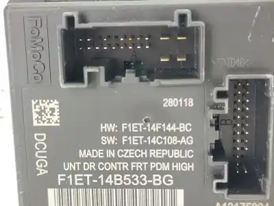 Peça sobressalente para automóvel em segunda mão módulo eletrônico por ford focus iii 1.5 tdci referências oem iam f1et14b533bg  