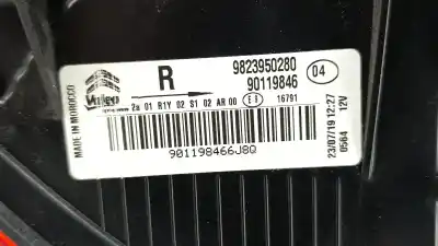 Автозапчасти б/у правый задний фонарь за citroen c4 cactus 1.5 bluehdi 100 ссылки oem iam 9823950280  