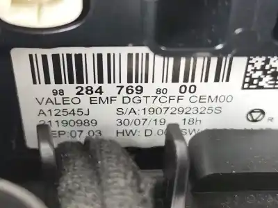 Second-hand car spare part multifunction display for citroen c4 cactus 1.5 bluehdi 100 oem iam references 9828476980  