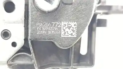 Автозапчастина б/у замок дверей заднього лівого для citroen c3 aircross ii (2r_, 2c_) 1.2 puretech 110 (2rhnzb, 2rhnzw, 2rhnpx, 2rhnpj) посилання на oem iam 9826677280  