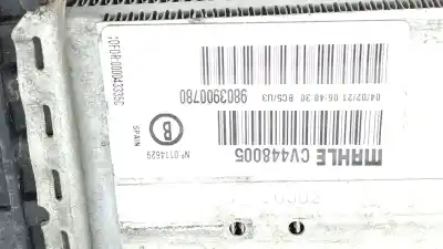 Second-hand car spare part intercooler for citroen c3 aircross ii (2r_, 2c_) 1.2 puretech 110 (2rhnzb, 2rhnzw, 2rhnpx, 2rhnpj) oem iam references 9803900780  
