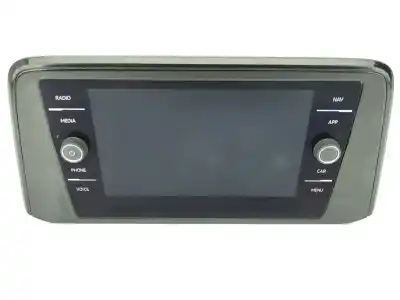 Second-hand car spare part multifunction display for volkswagen t-roc (a11, d11) 1.0 tsi oem iam references 5nn919605b