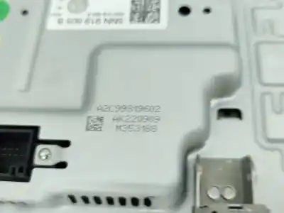 Second-hand car spare part multifunction display for volkswagen t-roc (a11, d11) 1.0 tsi oem iam references 5nn919605b  