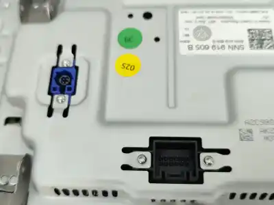 Second-hand car spare part multifunction display for volkswagen t-roc (a11, d11) 1.0 tsi oem iam references 5nn919605b  