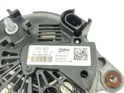 Автозапчастина б/у генератор для volkswagen t-roc (a11, d11) 1.0 tsi посилання на oem iam 05e903026q  