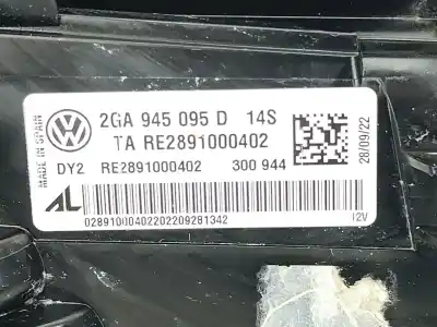 Second-hand car spare part left tailgate light for volkswagen t-roc (a11, d11) 1.0 tsi oem iam references 2ga945095d  
