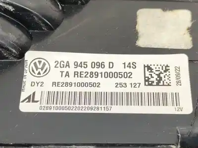 Автозапчасти б/у правый задний фонарь за volkswagen t-roc (a11, d11) 1.0 tsi ссылки oem iam 2ga945096d  