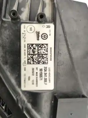 Автозапчастина б/у права фа для volkswagen t-roc (a11, d11) 1.0 tsi посилання на oem iam 2ga941006f  