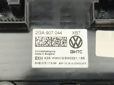 Автозапчасти б/у климат-контроль за volkswagen t-roc (a11, d11) 1.0 tsi ссылки oem iam 2ga907044  