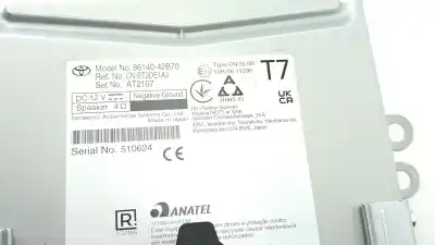 Автозапчасти б/у многофункциональный дисплей за toyota rav 4 v (_a5_, _h5_) 2.5 hybrid (axah52) ссылки oem iam 8614042b70  