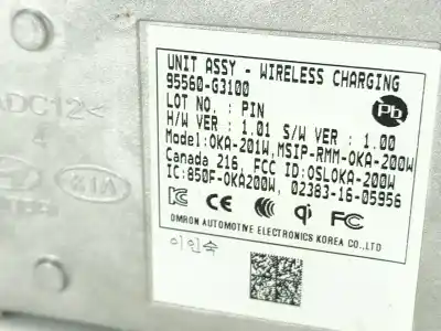 Pièce détachée automobile d'occasion module électronique pour hyundai i30 fastback (pde, pden) 1.0 t-gdi références oem iam 95560g3100  