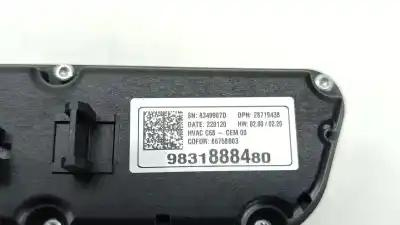 Автозапчасти б/у климат-контроль за opel mokka 1.2 (76) ссылки oem iam 9831888480  