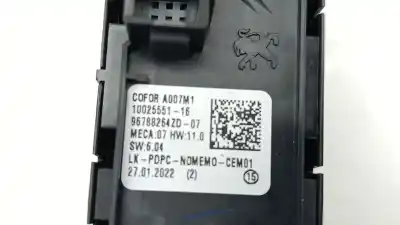 Автозапчасти б/у выключатель левого переднего окна за opel mokka 1.2 (76) ссылки oem iam 96788264zd  