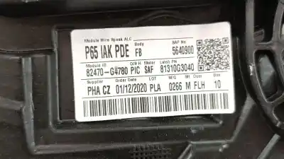 Автозапчастина б/у регулятор вікна передній лівий для hyundai i30 fastback (pde, pden) 1.0 t-gdi посилання на oem iam 82470g4780  