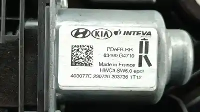 Автозапчастина б/у регулятор скла заднього правого для hyundai i30 fastback (pde, pden) 1.0 t-gdi посилання на oem iam 83481g4700  