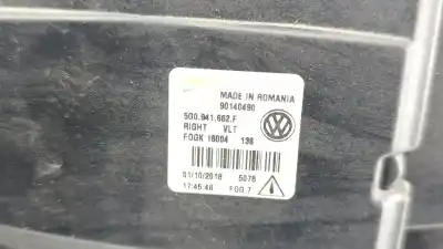 Автозапчасти б/у правая противотуманная фара за volkswagen golf vii variant (ba5, bv5) 1.6 tdi ссылки oem iam 5g0941662f  