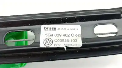 Автозапчасти б/у задний правый стеклорегулятор за volkswagen golf vii variant (ba5, bv5) 1.6 tdi ссылки oem iam 5g4839462c  