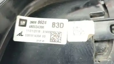 Second-hand car spare part right tailgate light for opel corsa e (x15) 1.3 cdti (08, 68) oem iam references 39068624  