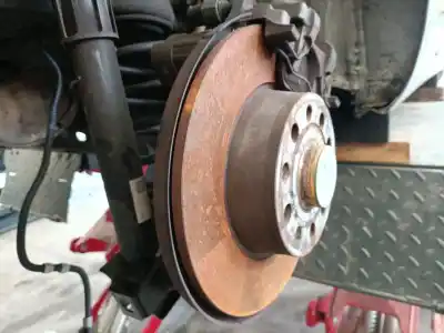 Автозапчастина б/у диск задній гальмовий для volkswagen golf vii variant (ba5, bv5) 1.6 tdi посилання на oem iam 5q0615601d  