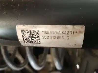 Автозапчастина б/у амортизатор задній лівий для volkswagen golf vii variant (ba5, bv5) 1.6 tdi посилання на oem iam 5q0512013jg  