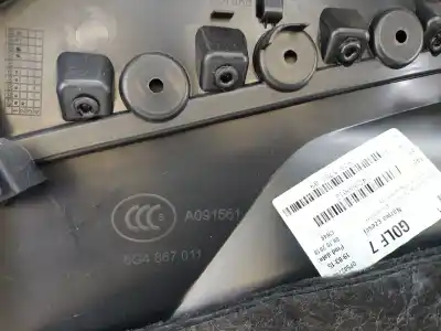 Автозапчастина б/у оббірка передніх дверей ліва для volkswagen golf vii variant (ba5, bv5) 1.6 tdi посилання на oem iam 5g4867011  