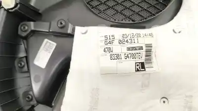 Автозапчастина б/у обкітка задніх лівіх дверей для hyundai i30 fastback (pde, pden) 1.0 t-gdi посилання на oem iam 83301g4700tev  