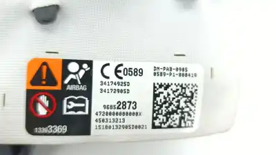 Peça sobressalente para automóvel em segunda mão airbag dianteiro direito por opel corsa e (x15) 1.3 cdti (08, 68) referências oem iam 96852873  
