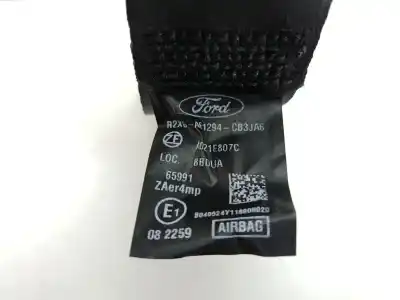 Second-hand car spare part front right seat belt for ford transit custom v362 autobús (f3) 1.0 ecoboost phev oem iam references rsx6a61294cb3ja6  