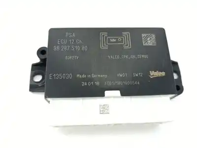 Автозапчасти б/у электронный модуль за citroen c4 cactus 1.2 puretech 130 ссылки oem iam 9828751080