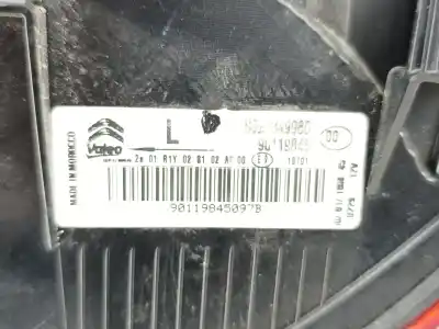 Автозапчасти б/у левый задний фонарь за citroen c4 cactus 1.2 puretech 130 ссылки oem iam 9821349980  