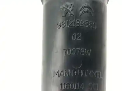 Peça sobressalente para automóvel em segunda mão tubo por citroen c4 cactus 1.2 puretech 130 referências oem iam 9812189880  