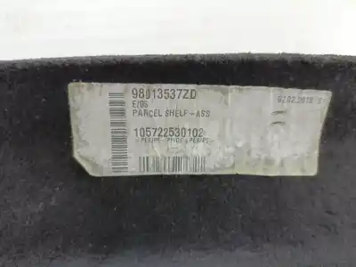 Автозапчасти б/у задний поддон за citroen c4 cactus 1.2 puretech 130 ссылки oem iam 98013537zd  