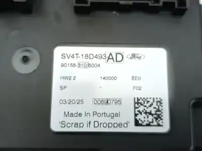 Автозапчасти б/у электронный модуль за ford kuga iii (dfk) 1.5 ecoboost ссылки oem iam sv4t18d493ad  