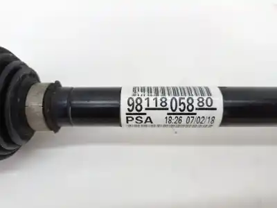 Second-hand car spare part front right transmission for citroen c4 cactus 1.2 puretech 130 oem iam references 9801048680  